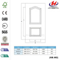 JHK-M01 Textura en relieve Textura de Madera Grano de Madera Sapelli Molded Door Skin Supplier